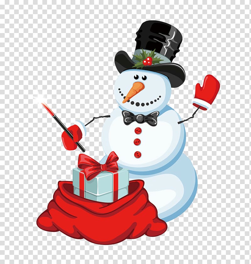 Snowman , Cute snowman transparent background PNG clipart