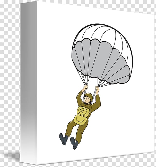 Paratrooper Airborne forces Army Parachute, army transparent background PNG clipart