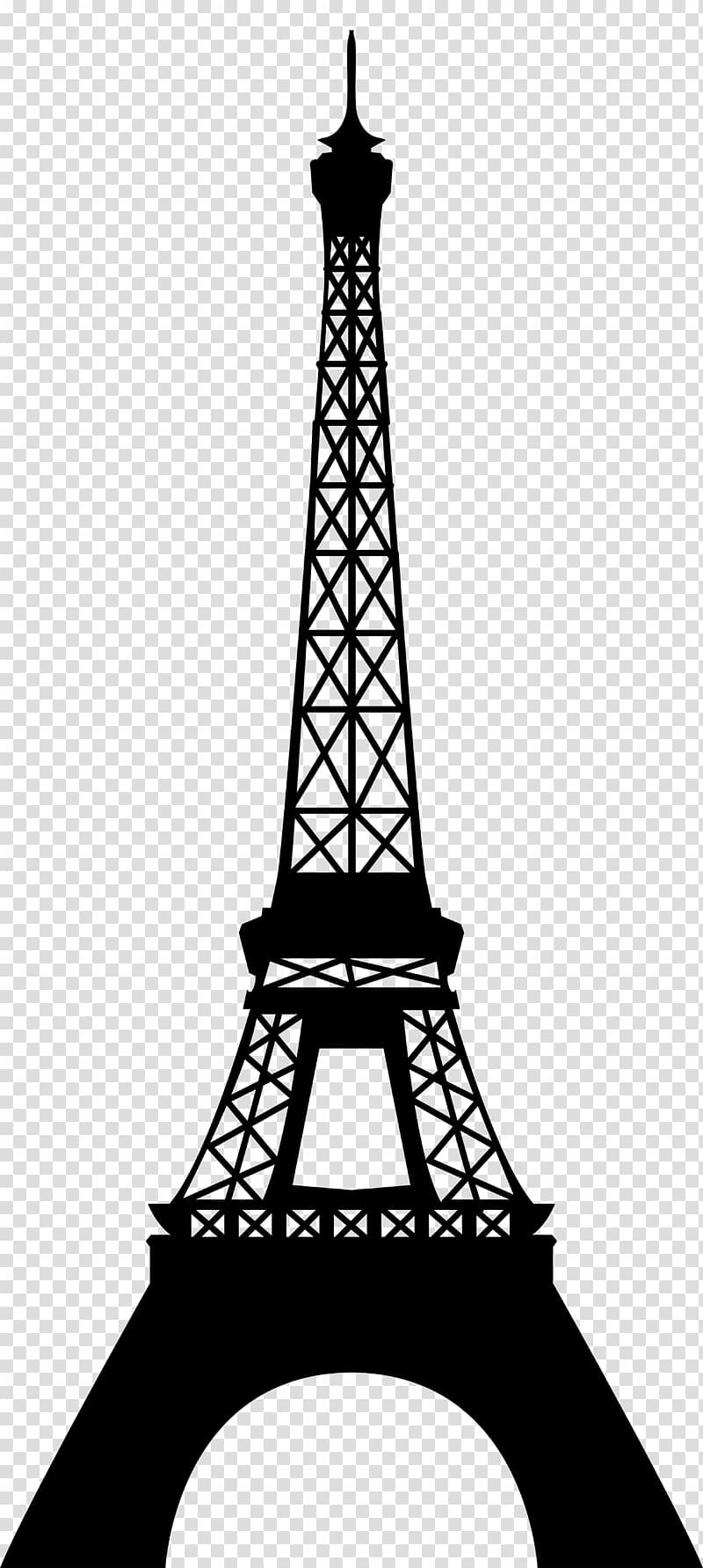 Eiffel Tower , Eiffel Tower Silhouette transparent background PNG clipart