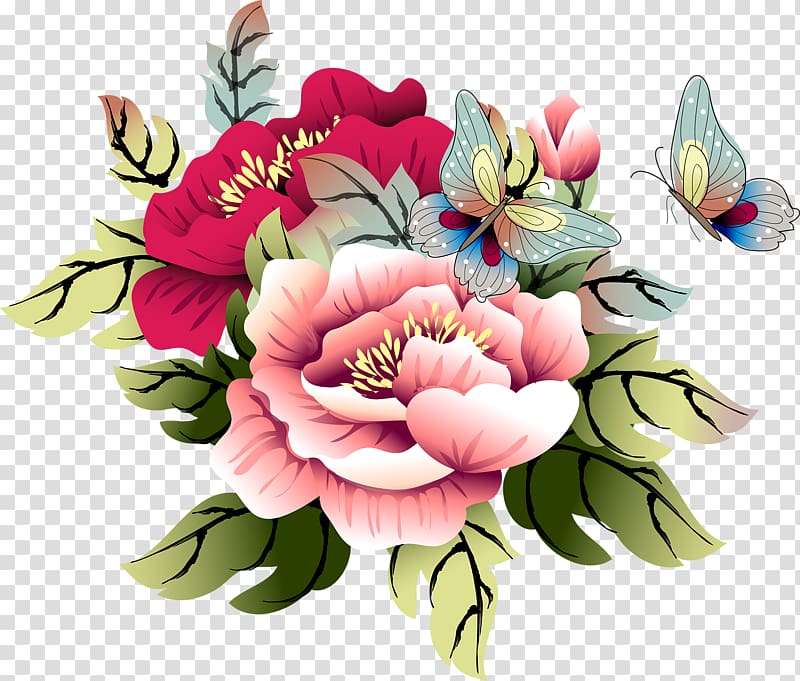 Watercolour Flowers Desktop , flower transparent background PNG clipart
