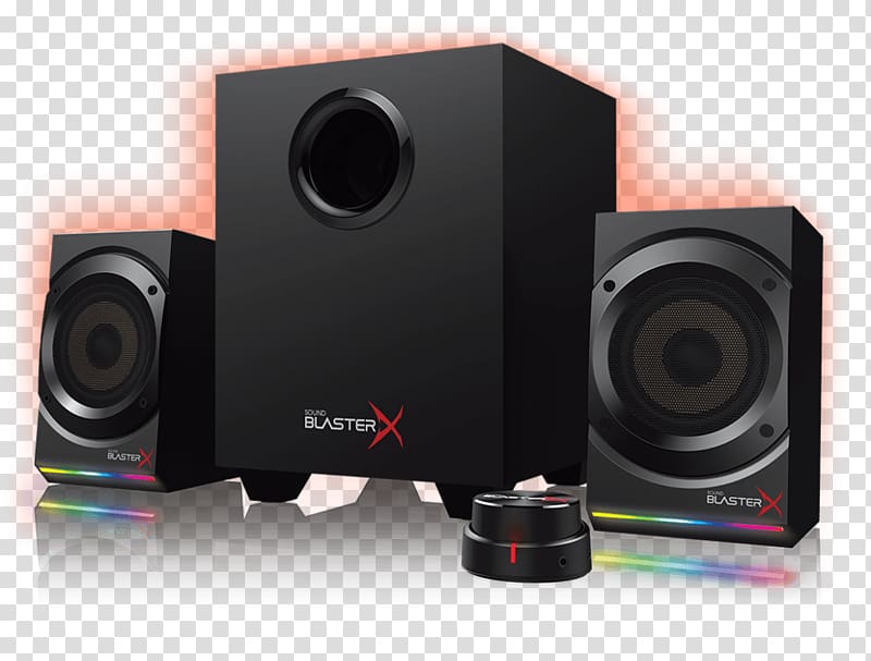 Creative Sound BlasterX Kratos S5 Sound Cards & Audio Adapters Computer speakers Loudspeaker Creative Labs, others transparent background PNG clipart