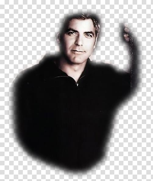 George Clooney Portrait Chin Neck Hair, george clooney transparent background PNG clipart