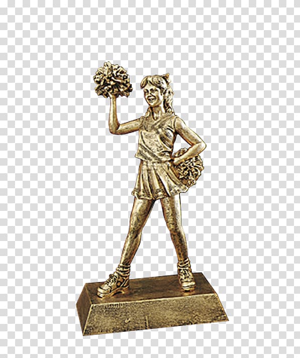 Bronze sculpture Trophy Figurine Classical sculpture, t shirt printing figure transparent background PNG clipart