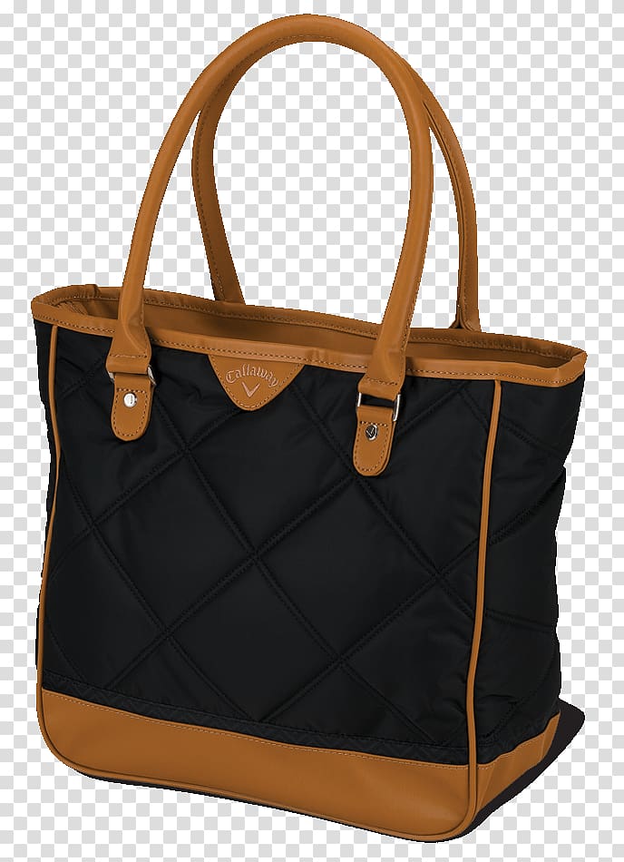 Tote bag Handbag Nylon Zipper Pocket, brown bag transparent background PNG clipart