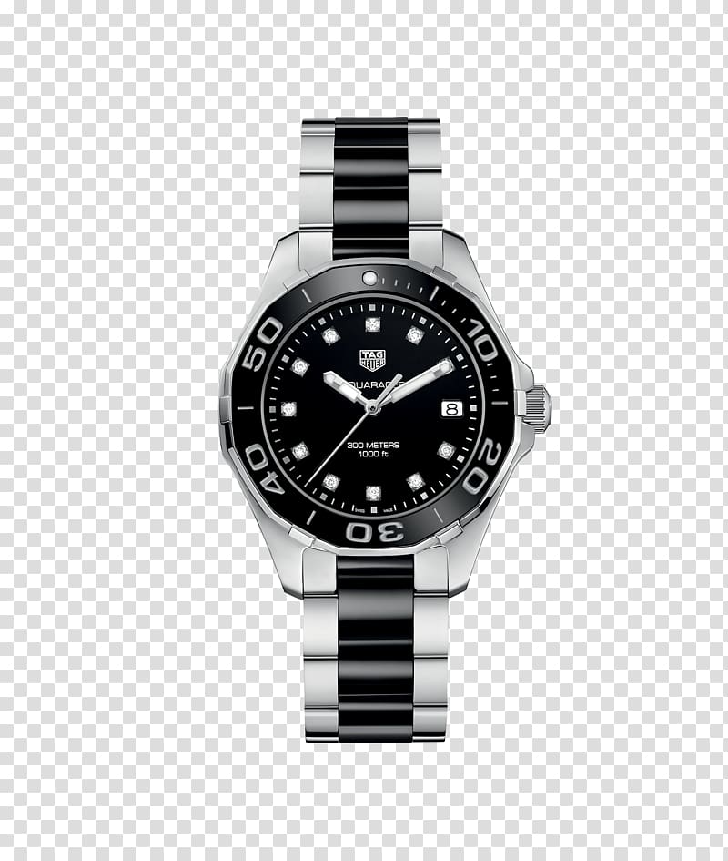 TAG Heuer Watch Swiss made Quartz clock Jewellery, ceramic transparent background PNG clipart