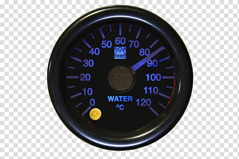 Gauge Motor Vehicle Speedometers Tachometer Water Analog signal, temperature gauge transparent background PNG clipart