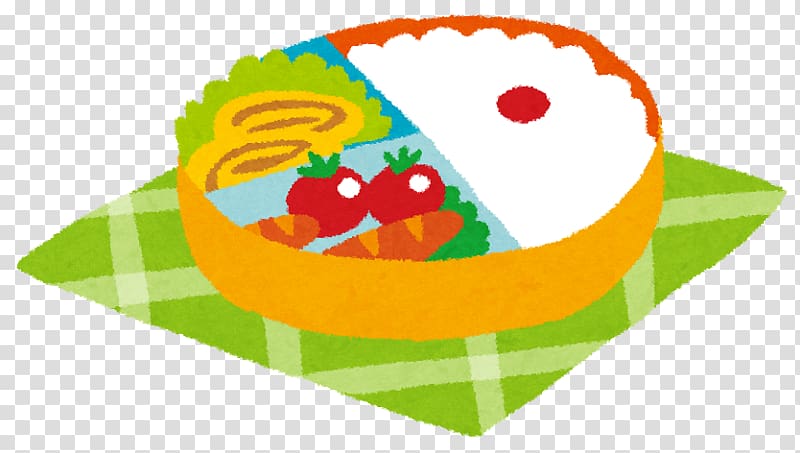 Bento Okazu Onigiri Fried shrimp Lunchbox, transparent background PNG clipart