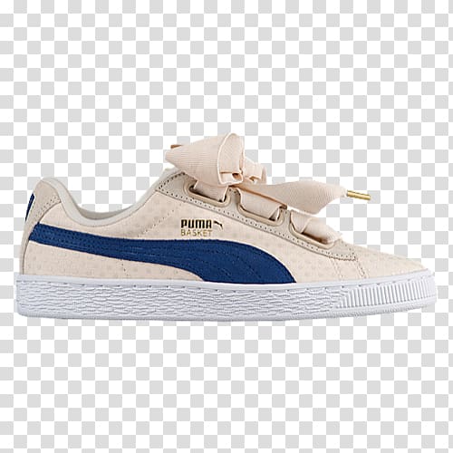 Sports shoes Puma Suede Foot Locker, Blue Puma Running Shoes for Women transparent background PNG clipart