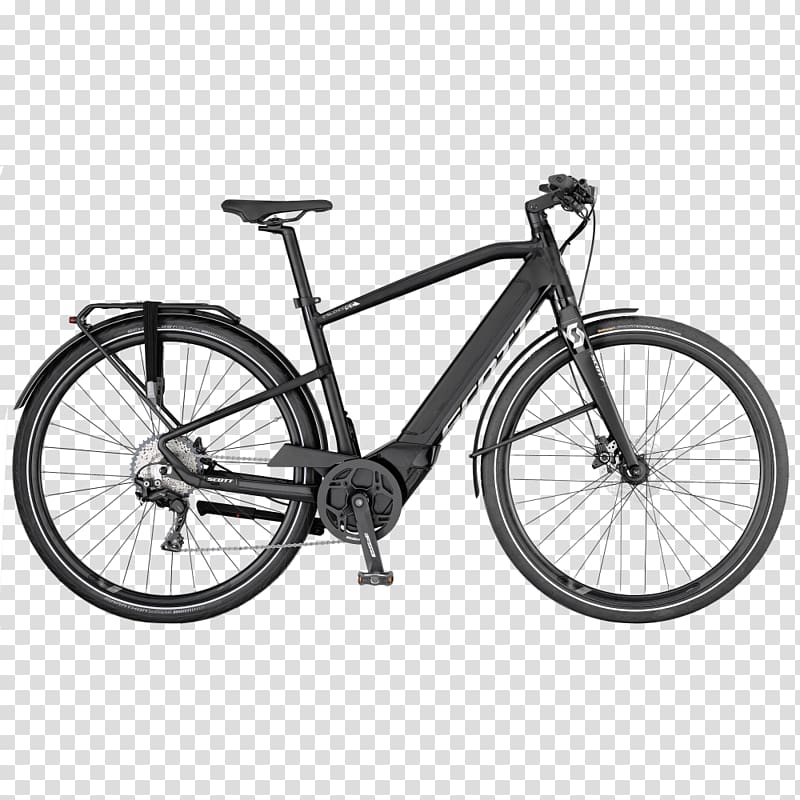 Electric bicycle Scott Sports Hybrid bicycle Bicycle commuting, Bicycle transparent background PNG clipart