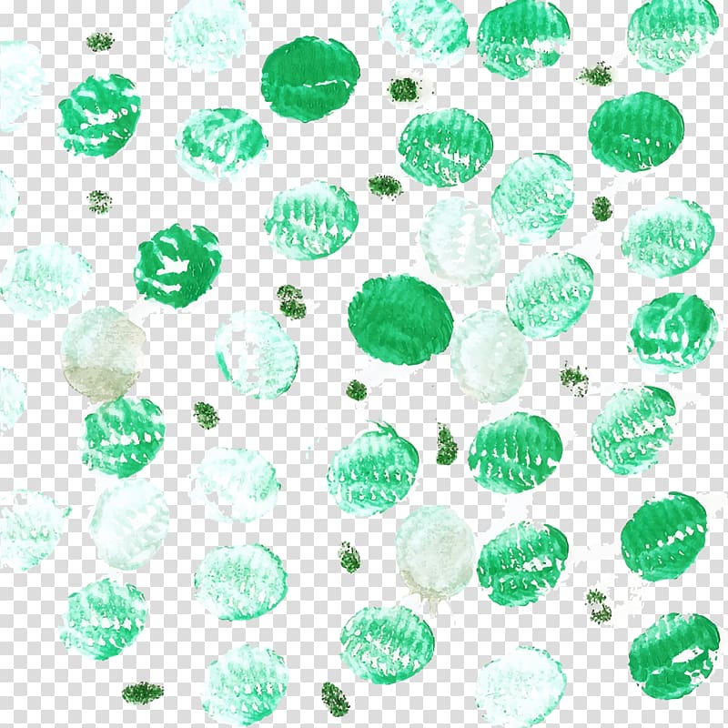 Green Watercolor painting, Circular green background graffiti transparent background PNG clipart