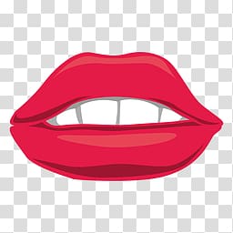 Mouth smile transparent background PNG clipart