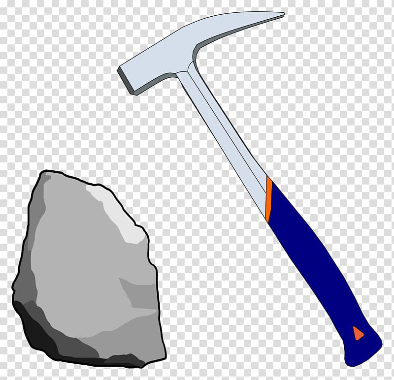 Geology Hammer Rock , hammer transparent background PNG clipart