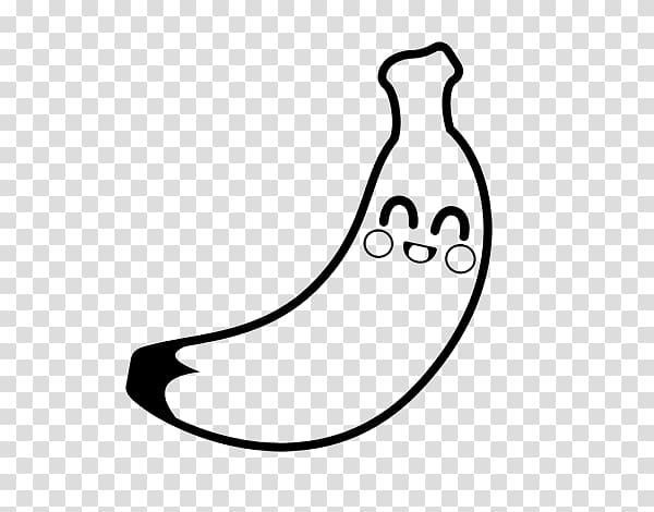 Drawing Coloring book Banana Fruit, banana transparent background PNG clipart
