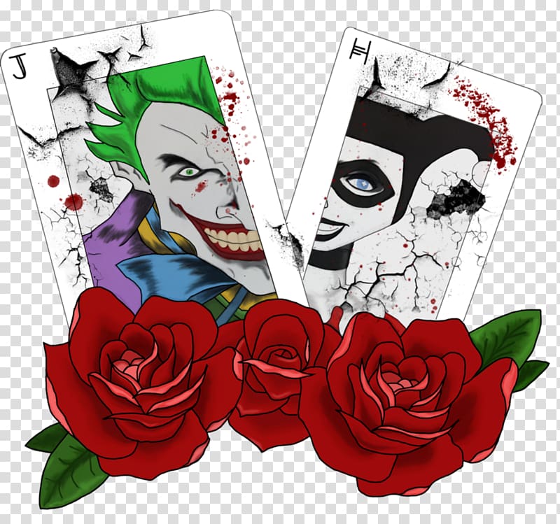 two The Joker playing cards, Harley Quinn Joker YouTube Drawing, joker transparent background PNG clipart