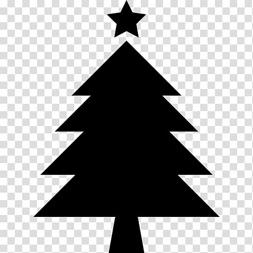 Christmas tree Symbol Santa Claus, star christmas tree transparent background PNG clipart