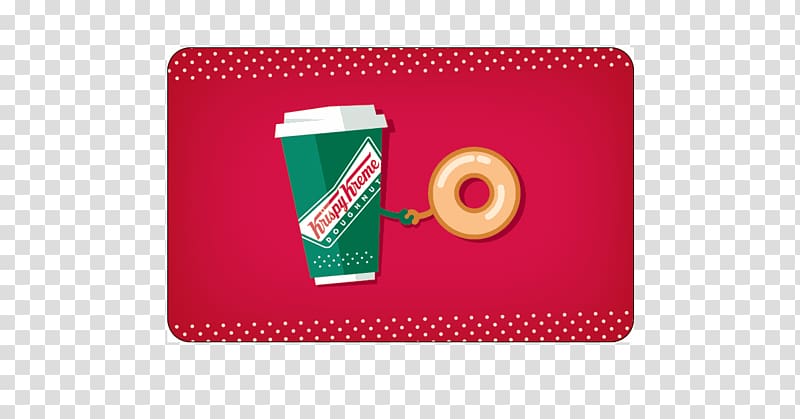 Brand Cashback reward program Krispy Kreme Gift card Rectangle, gift coupon transparent background PNG clipart