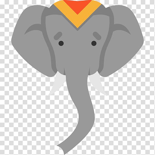 African elephant Indian elephant Computer Icons , circus elephant transparent background PNG clipart