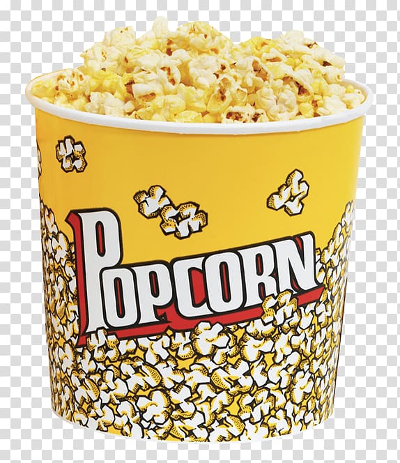 popcorn in polystyrene box illustration, Popcorn maker Food Cinema, Popcorn transparent background PNG clipart