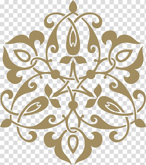 brown mandala illustration, Stencil Ornament Arabesque Pattern, Taobao,Lynx,design,Korean pattern,Shading,Pattern,Simple,Geometry background transparent background PNG clipart