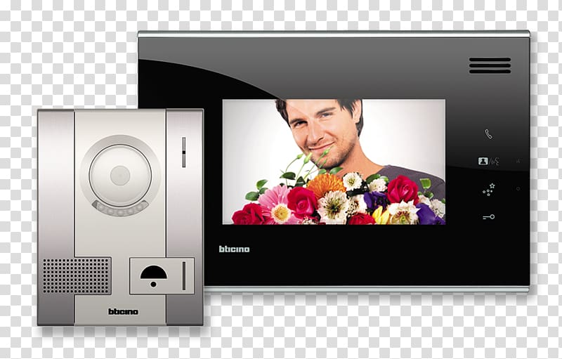 Intercom Video door-phone System Bticino, door transparent background PNG clipart