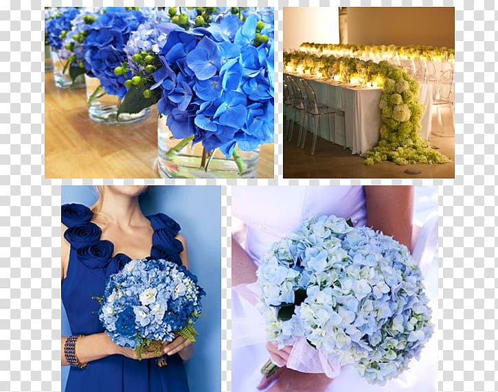 Hydrangea Blue Rose Flower bouquet Bride, Hydrangea wedding transparent background PNG clipart