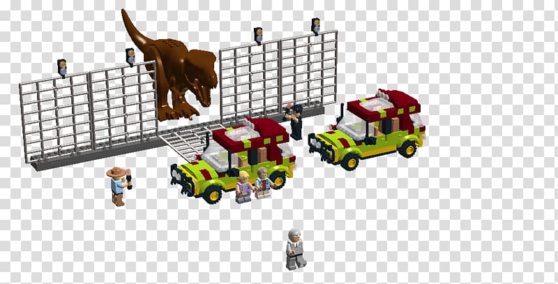 Lego Jurassic World Jurassic Park YouTube Tyrannosaurus Triceratops, jurassic park transparent background PNG clipart