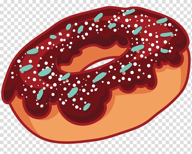 Doughnut Illustration, A donut transparent background PNG clipart