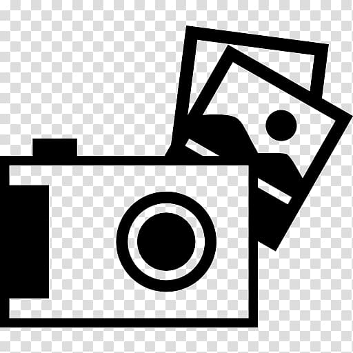 Camera Black and white, Camera transparent background PNG clipart
