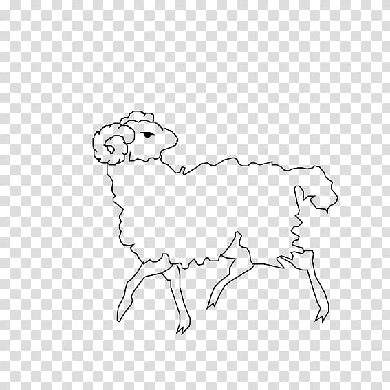 Visual arts , Hand-painted Aries transparent background PNG clipart
