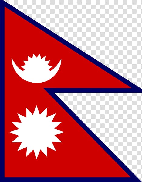 Flag of Nepal , Nepal transparent background PNG clipart