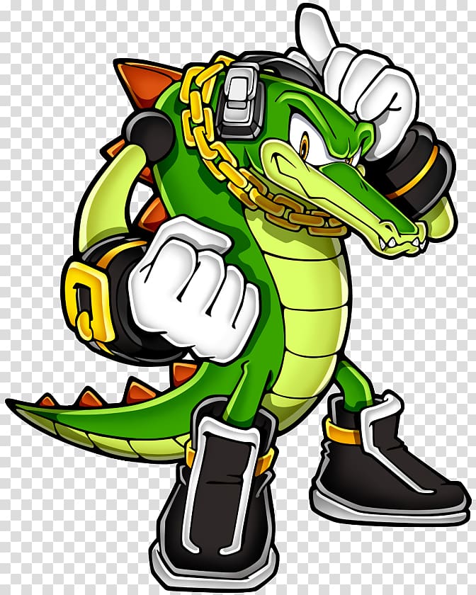 Sonic Heroes Knuckles\' Chaotix Sonic the Hedgehog Knuckles the Echidna the Crocodile, Crocodile transparent background PNG clipart