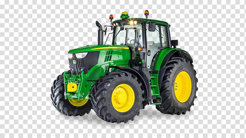 John Deere Tractor Agriculture Agricultural machinery Loader, jd transparent background PNG clipart