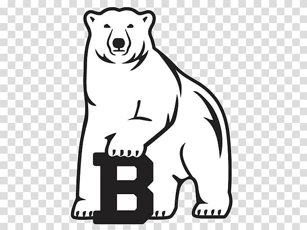 Bowdoin College Bowdoin Polar Bears men's basketball Bowdoin Polar Bears football Barnard College, polar bear transparent background PNG clipart