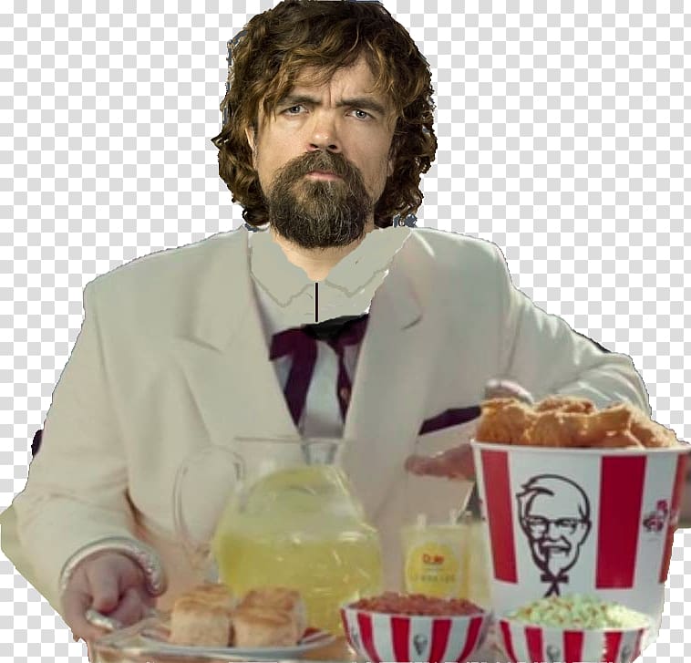 Colonel Sanders KFC Fast food Fried chicken, peter dinklage transparent background PNG clipart