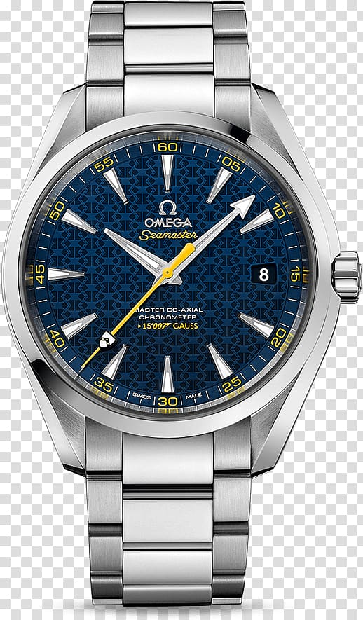 James Bond Omega Seamaster Omega SA Watch Amazon.com, james bond transparent background PNG clipart