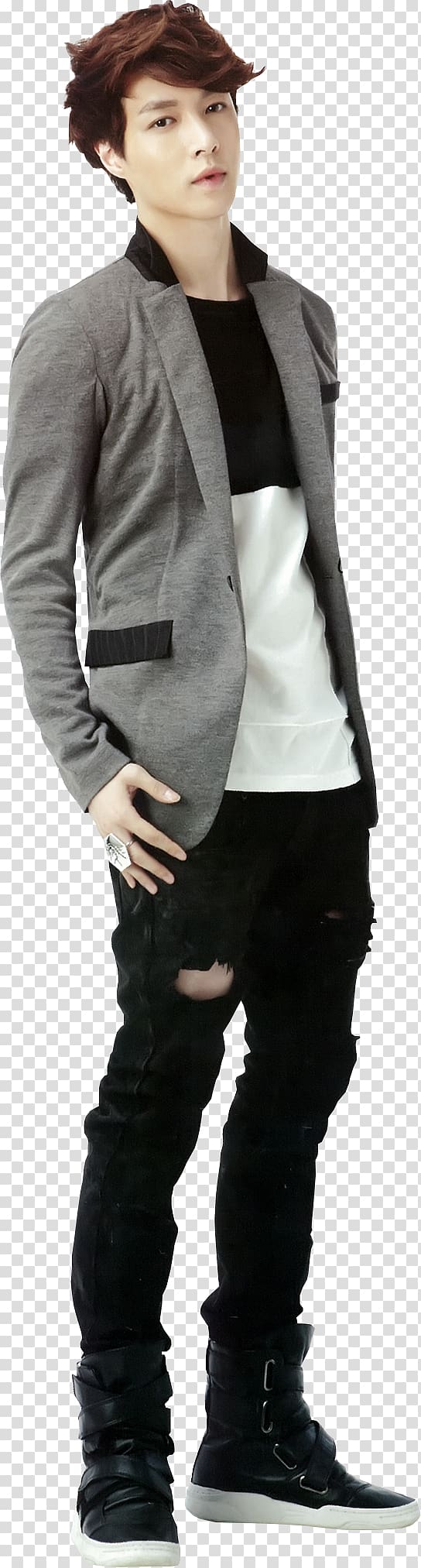 Yixing Zhang EXO-M I\'m Lay K-pop, body transparent background PNG clipart