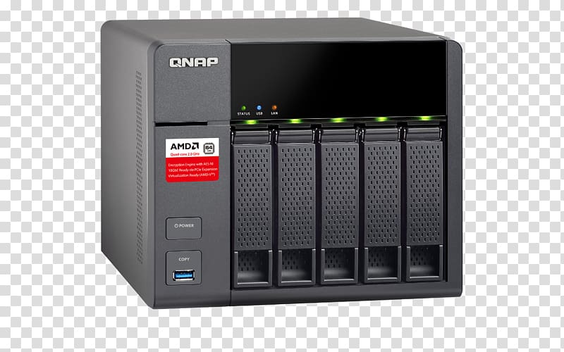 QNAP TS-563 QNAP TS-431X-2G Disk array QNAP TS-531P Amazon.com, others transparent background PNG clipart