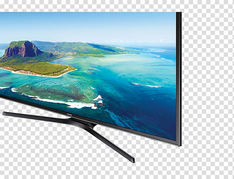 Samsung KU6000 Smart TV 4K resolution LED-backlit LCD Ultra-high-definition television, 90 inch led tv transparent background PNG clipart