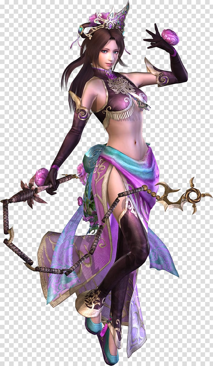 game character illustration, Dynasty Warriors 6 Dynasty Warriors 7 Diaochan Dynasty Warriors 9, SEXY GİRL transparent background PNG clipart