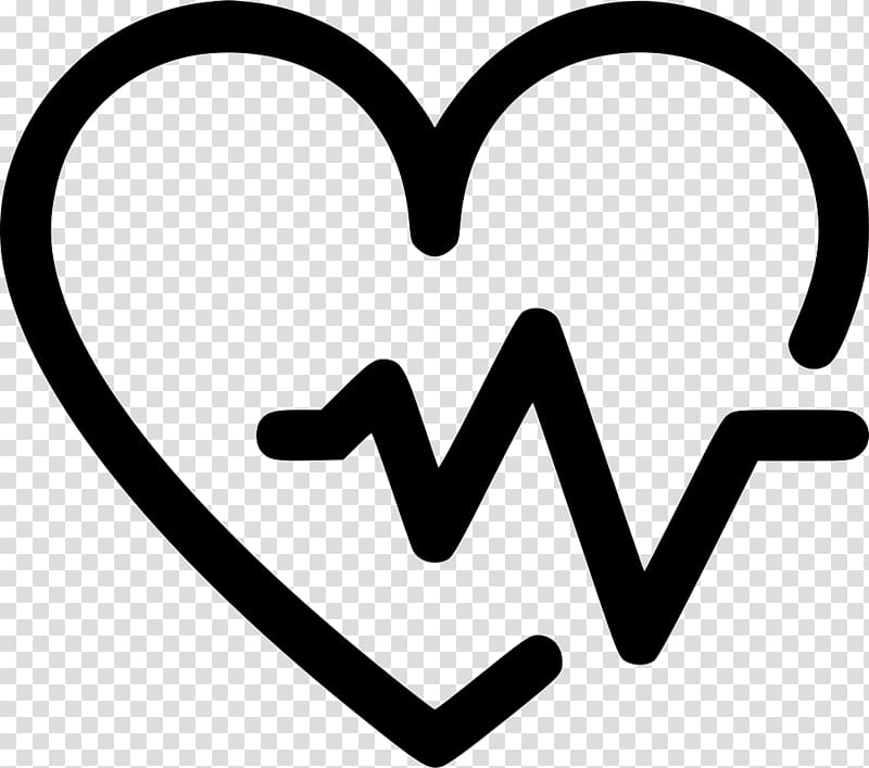 Heart rate Computer Icons Electrocardiography Pulse, heart line transparent background PNG clipart