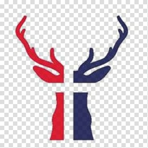 Deer Antler Thumb Logo , deer transparent background PNG clipart