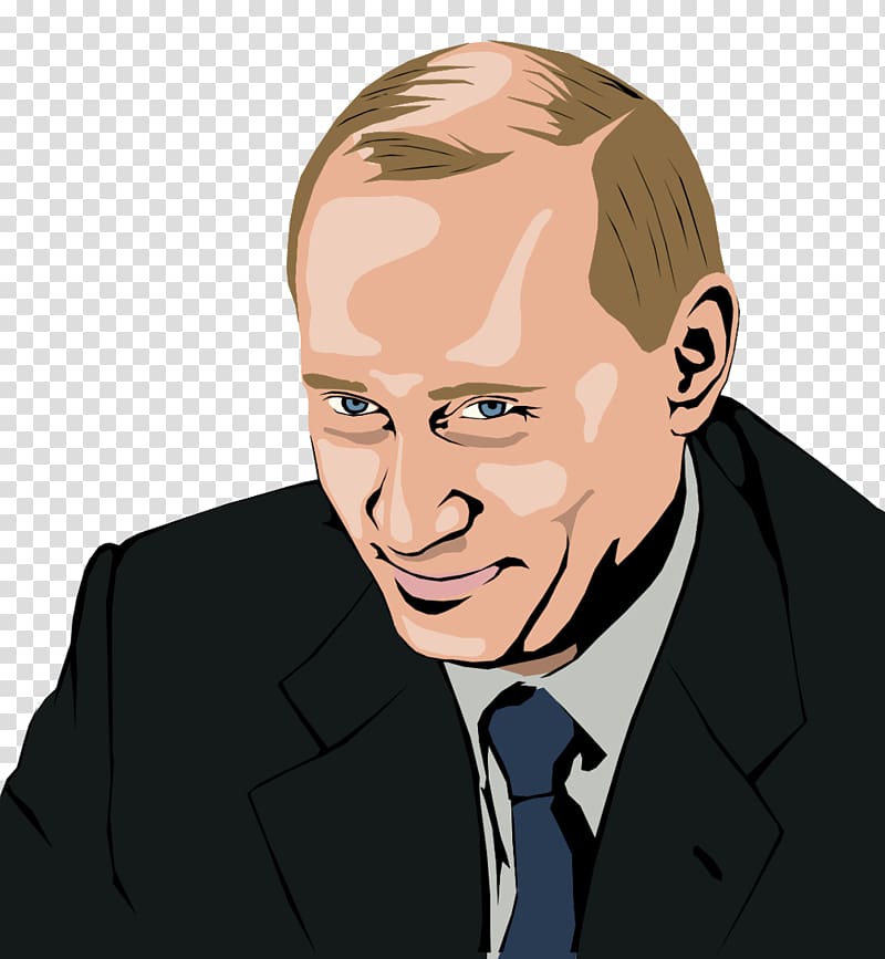 Vladimir Putin Cartoon, Vladimir Putin transparent background PNG clipart