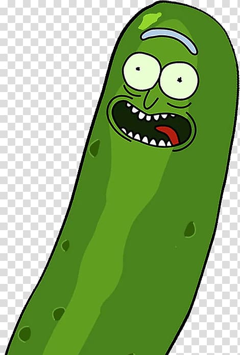 green cucumber cartoon illustration, Pickle Rick Rick Sanchez Morty Smith , others transparent background PNG clipart