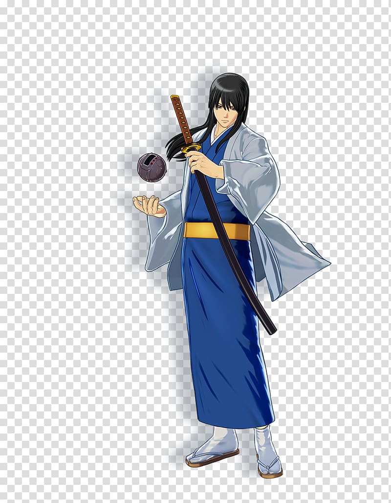 Gintama Rumble Gintoki Sakata Shinsuke Takasugi Gin Tama Character, Playstation transparent background PNG clipart