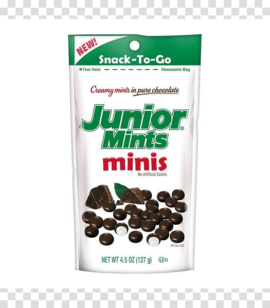 Junior Mints Candy Chocolate MINI, Mint transparent background PNG clipart