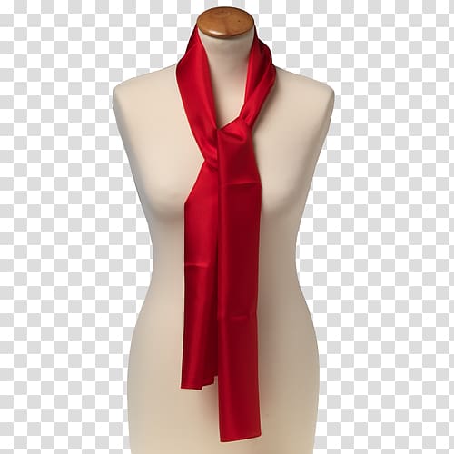 Scarf Necktie Silk E.L. Cravatte B.V., seda roja transparent background PNG clipart