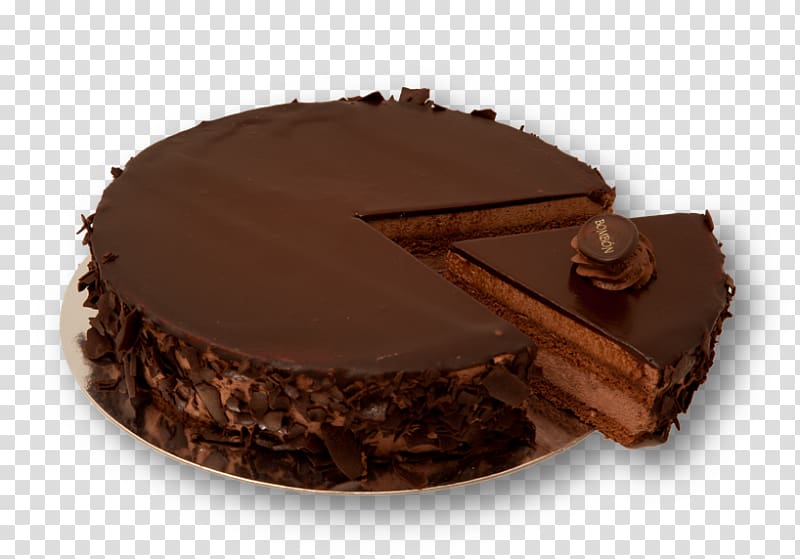 Flourless chocolate cake Sachertorte Prinzregententorte Torta caprese, chocolate cake transparent background PNG clipart