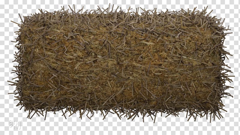 Drinking straw, hay bales in barn transparent background PNG clipart