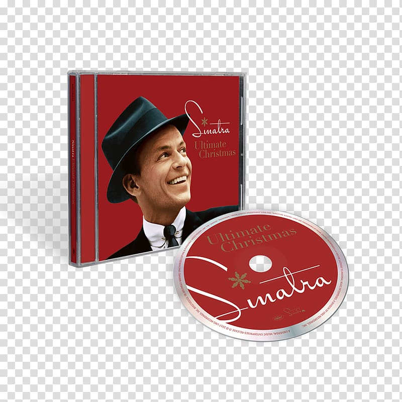 Frank Sinatra Compact disc Ultimate Christmas Phonograph record Album, christmas transparent background PNG clipart