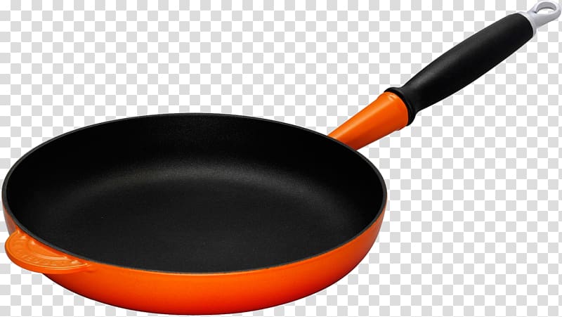 Frying pan Non-stick surface Cookware and bakeware, Frying pan transparent background PNG clipart